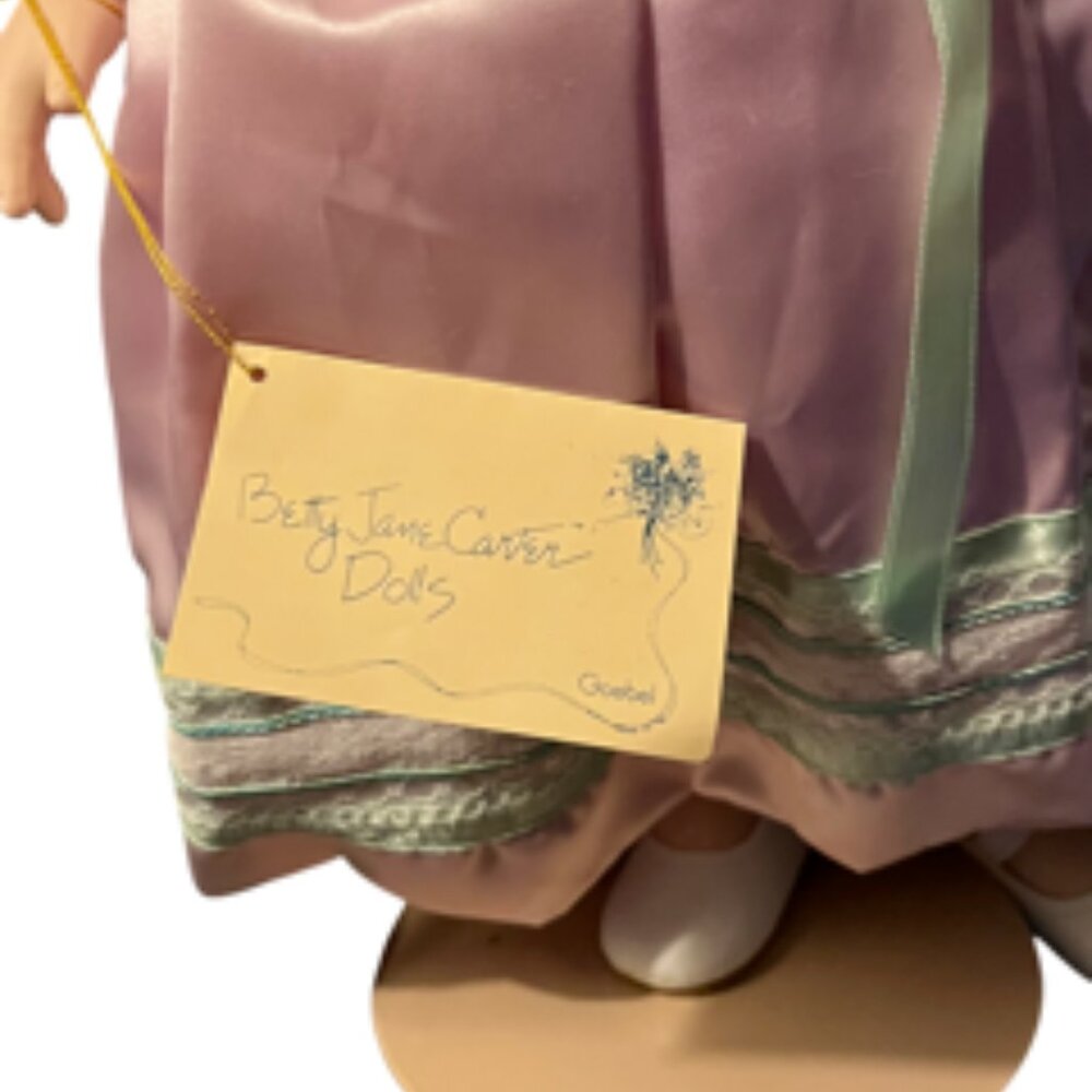 Vintage Limited Edition Betty Jane Carter Porcelain Doll - Picture 4 of 13